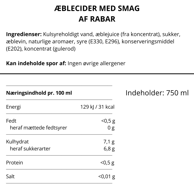 Himmelstund drik med rabarber