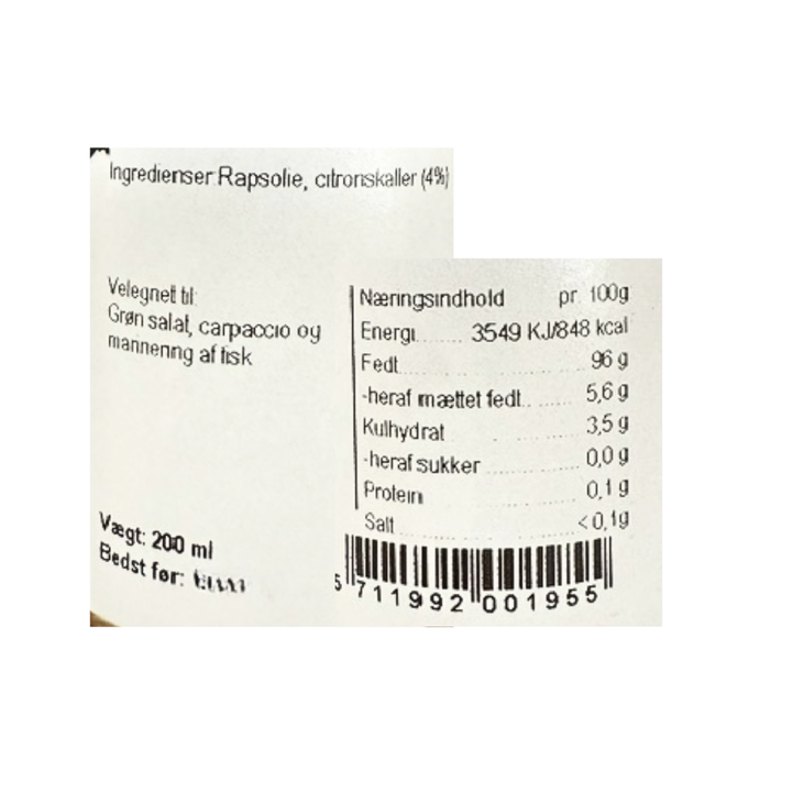 Hr. Skov delikatesse med citron