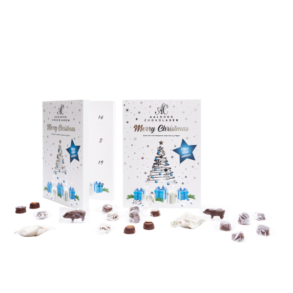 Chokoladejulekalender uden tilsat sukker – Aalborg Chokoladen