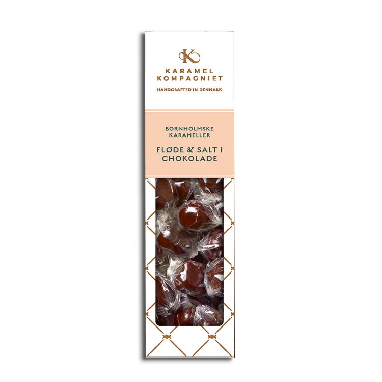 Karamel Kompagniet karameller med mørk chokolade