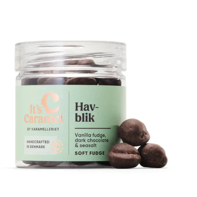 Karamelleriet karameller med mørk chokolade