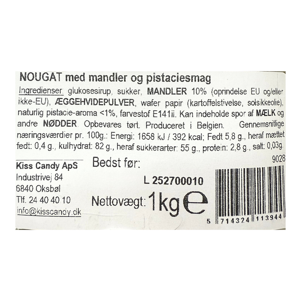 Kiss Candy sød forkælelse med nougat