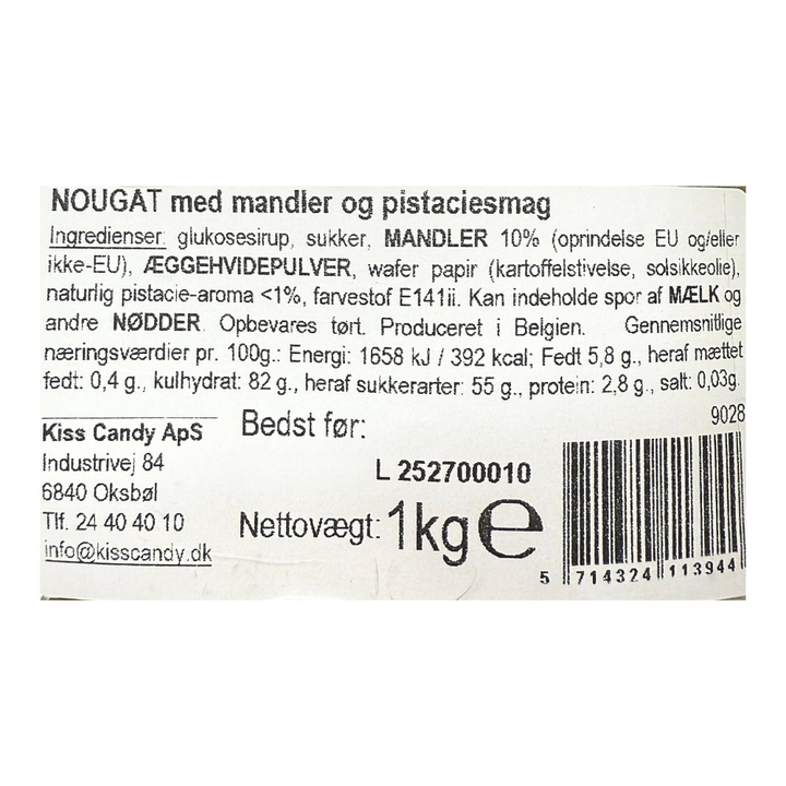 Kiss Candy sød forkælelse med nougat