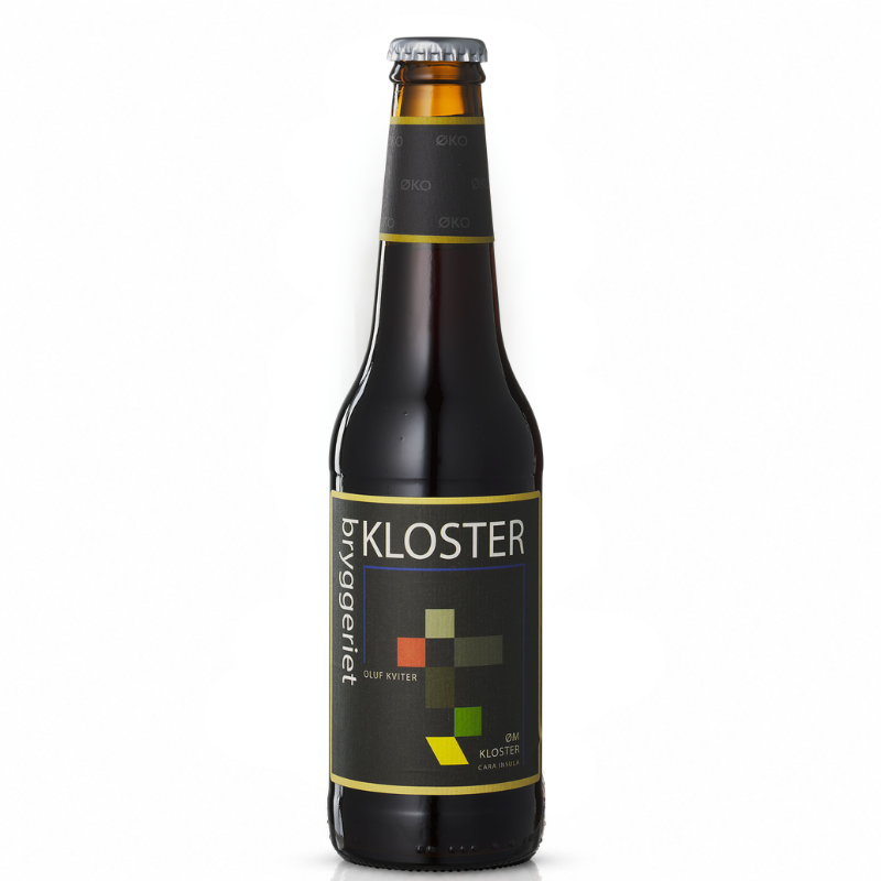 Oluf Kviter økologisk mørk ale 33 cl fra Klosterbryggeriet