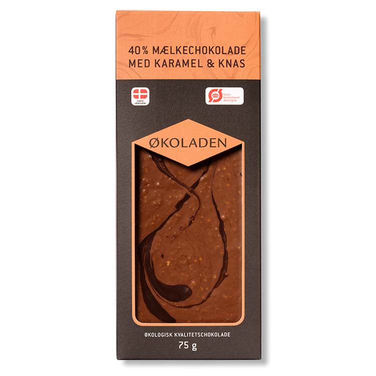 Elmelund Chocolatier karameller med mælkechokolade