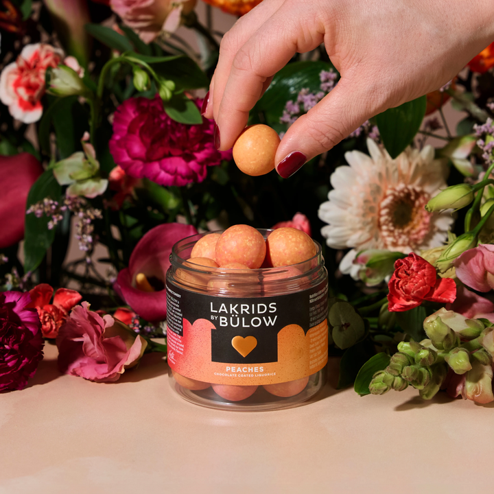 Love Peach Small fra Lakrids by Bülow 115 g fra Lakrids by Bülow