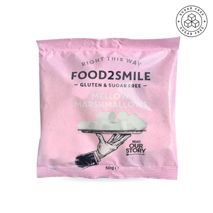 Food2Smile skumfiduser med sukkerfri sødme