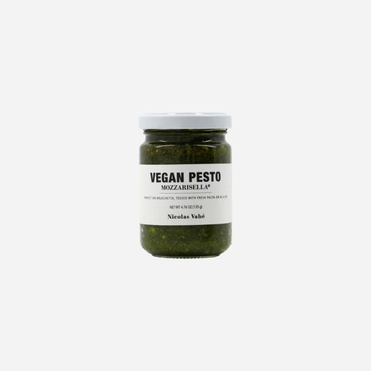 Nicolas Vahé vegansk pesto med basilikum