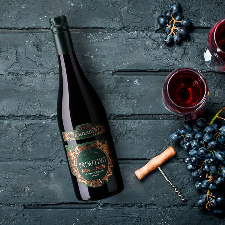 Baroncini Primitivo Puglia IGP – Økologisk rødvin – produktvisning 3