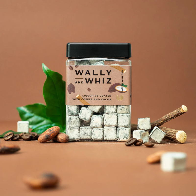 Wally and Whiz lakrids med kaffe og kakao