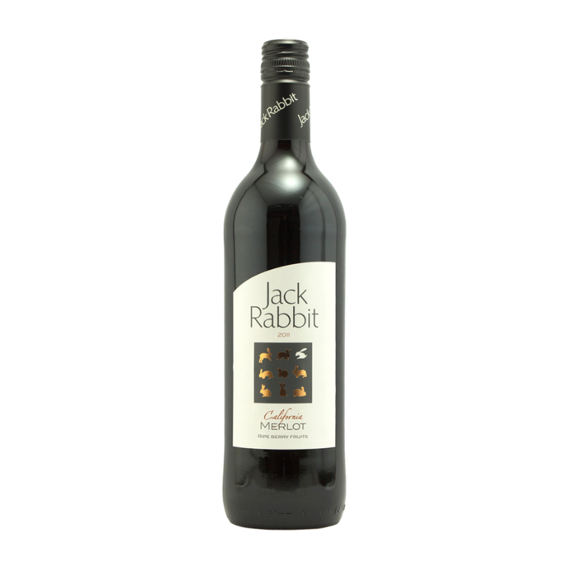 Jack Rabbit Merlot rødvin fra Chile 75 cl