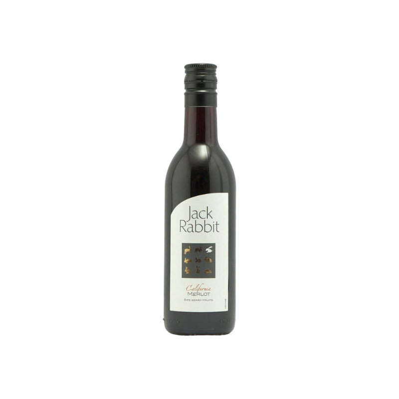 Jack Rabbit - Merlot Rødvin 187 ml fra Chokoladehimlen