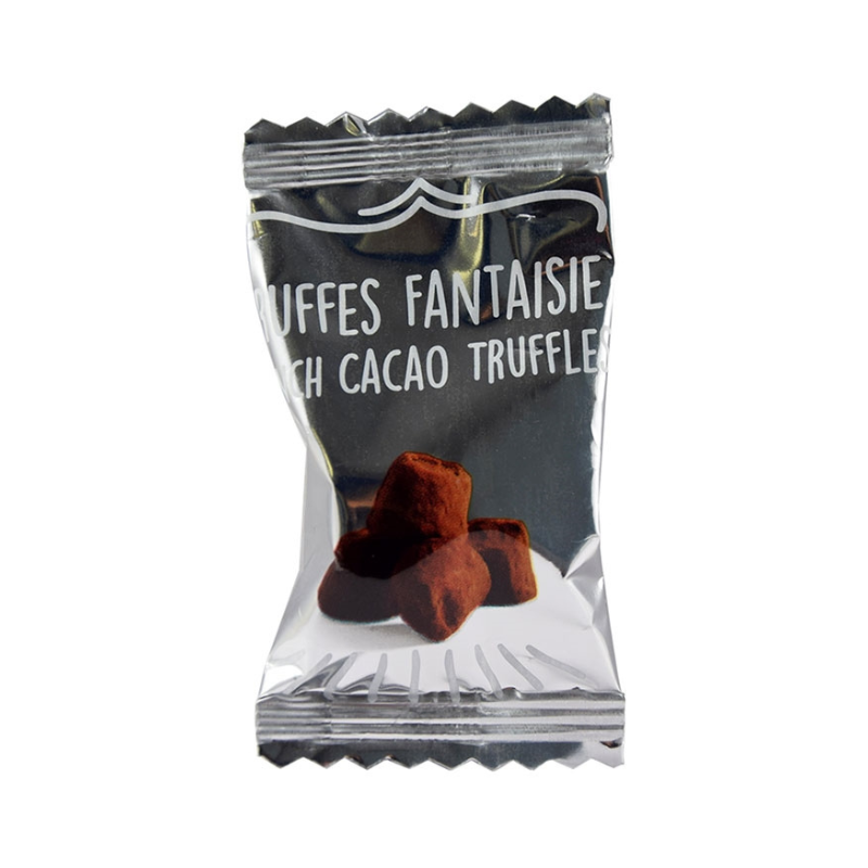 Chokoladetrøffel med smag af champagne