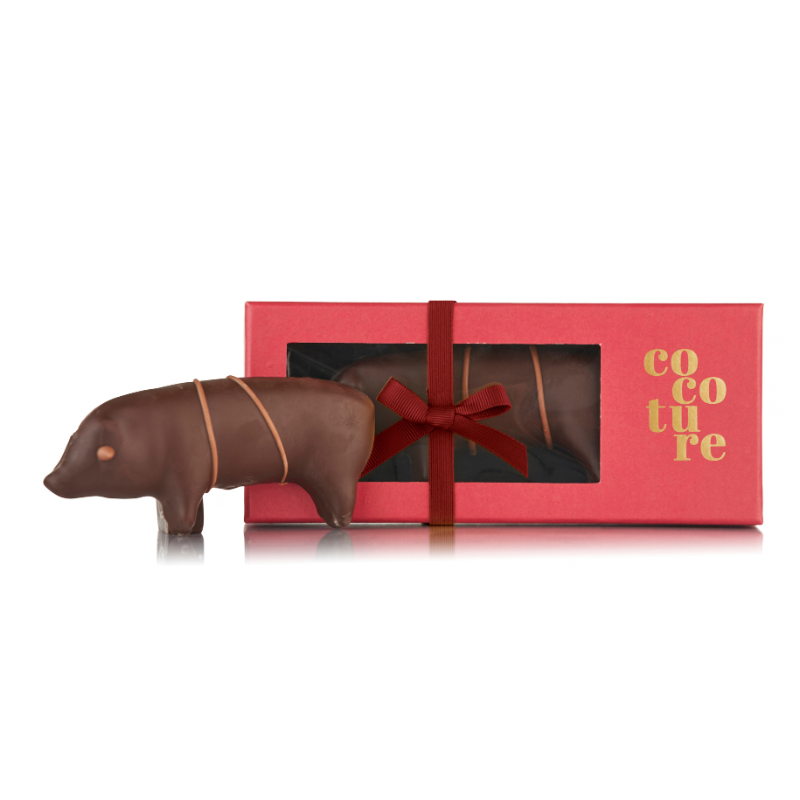 Marcipangris med chokolade - Cocoture