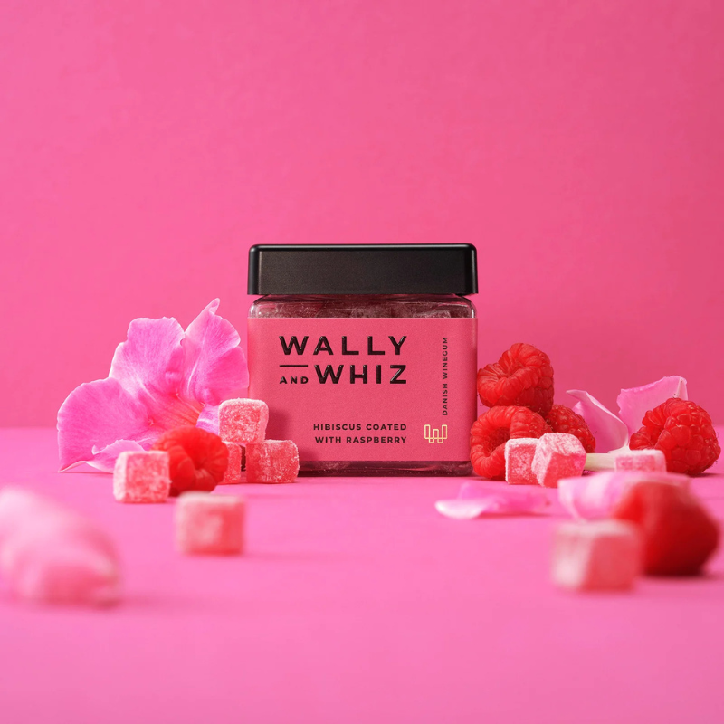 Wally and whiz med hindbær