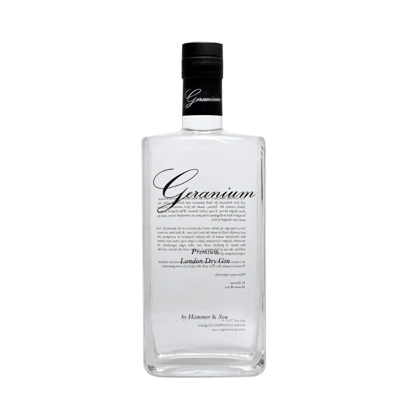 Håndlavet London Geranium Gin