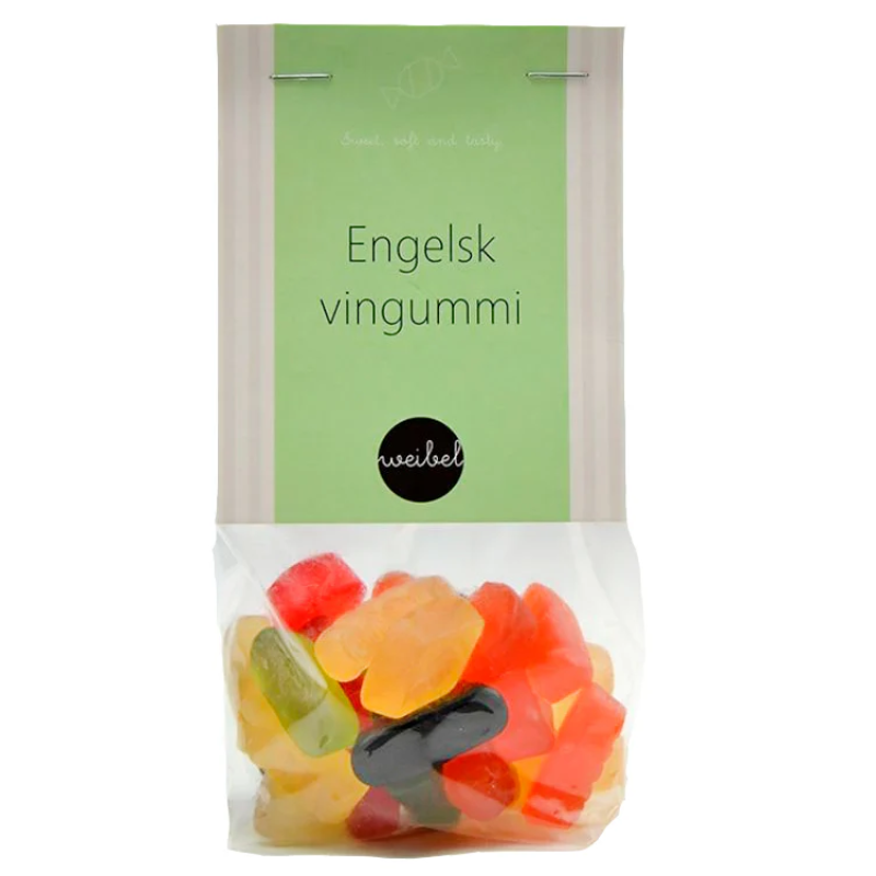 Pose engelsk vingummi