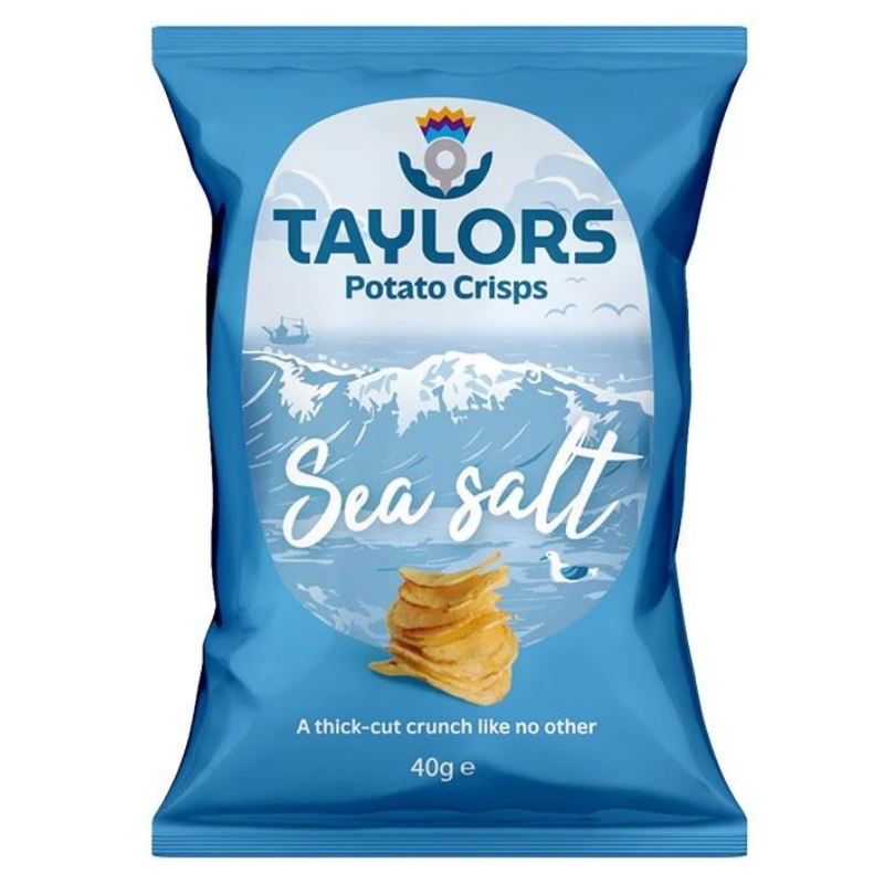 Blå pose salt chips