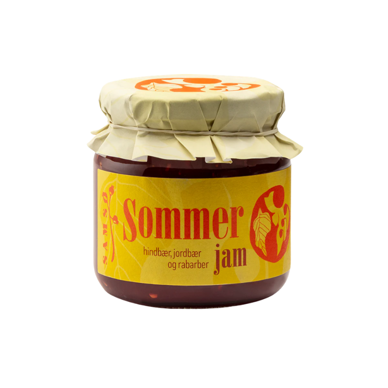 Sommer marmelade med bær