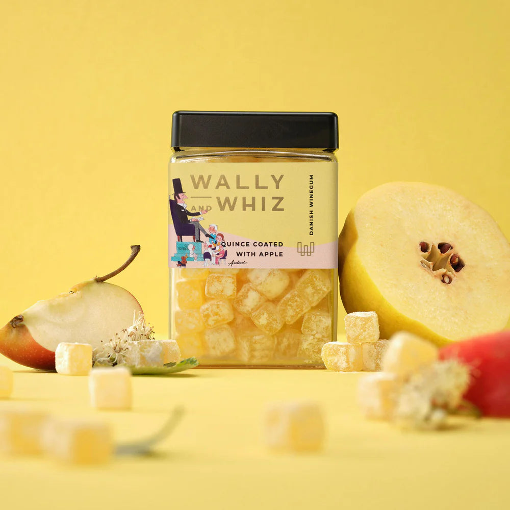 Wally and Whiz Kvæde med Æble - Gourmet Vingummi Stor 240 g fra Chokoladehimlen