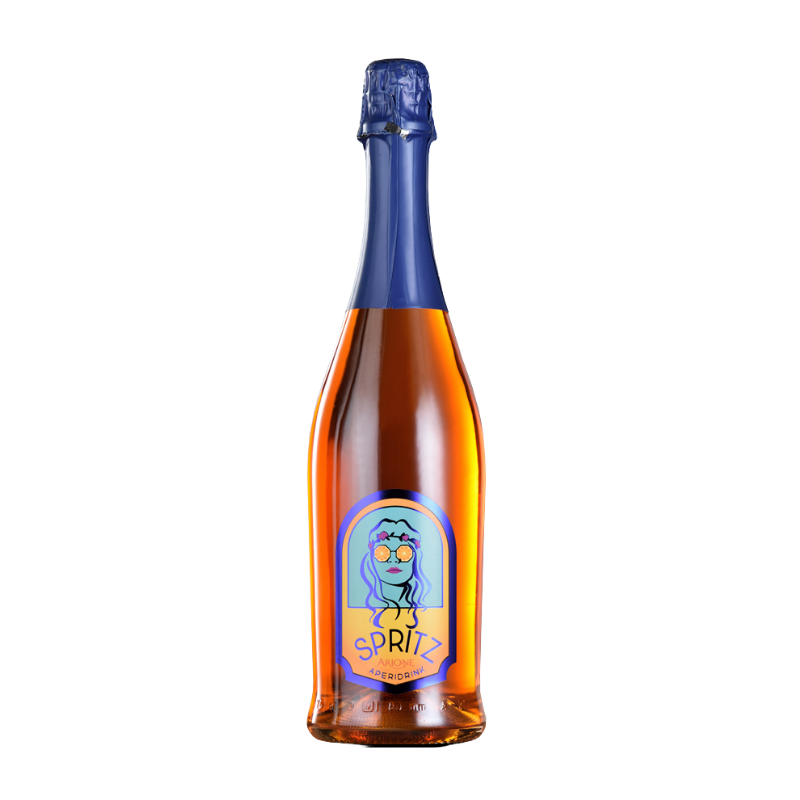 Spritz færdigblandet mousserende drink fra Italien 75 cl med 8% alkohol