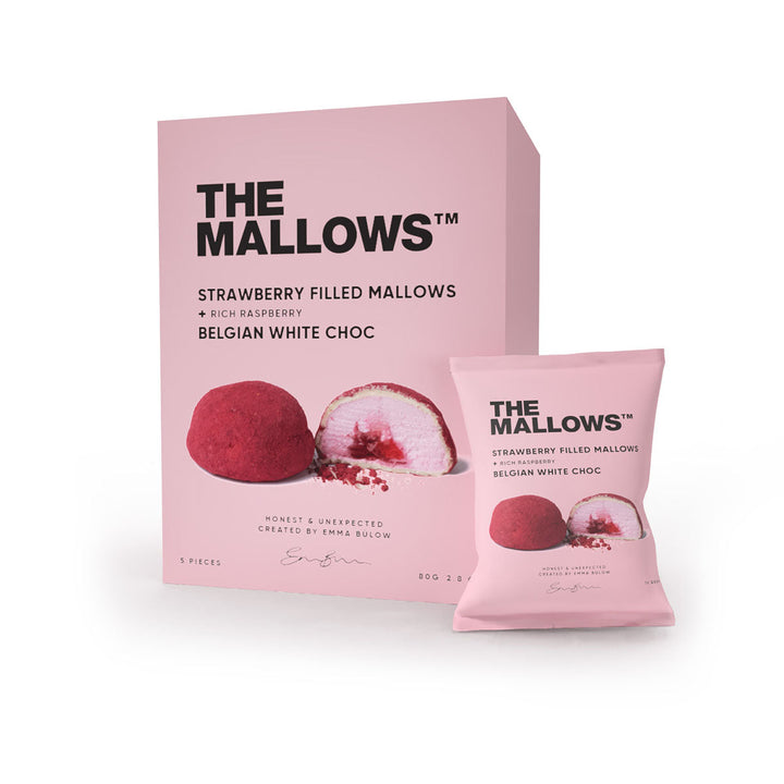 The Mallows skumfiduser med hvid chokolade