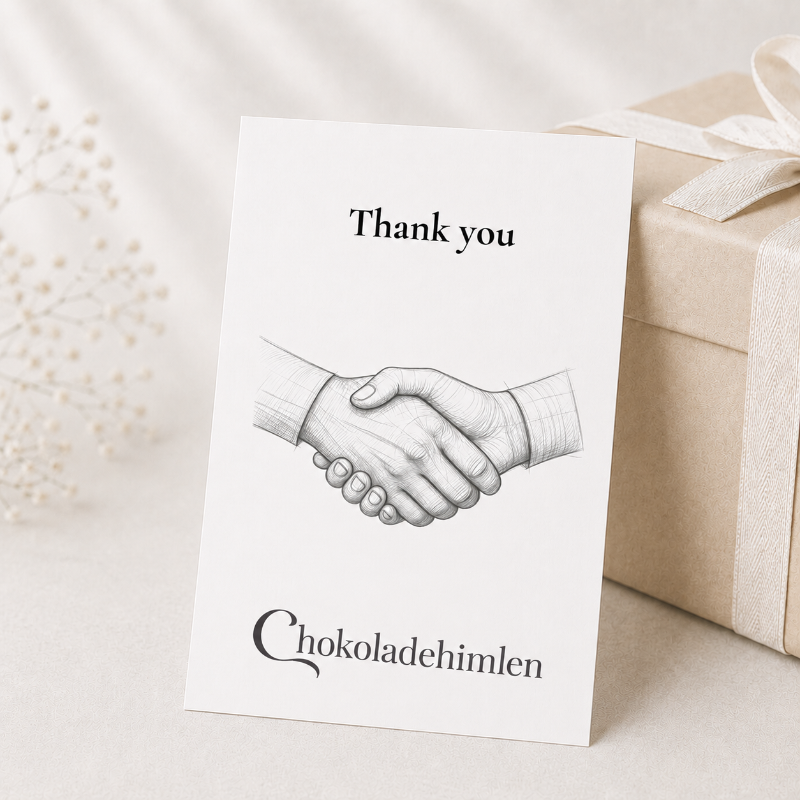 Chokoladehimlen kort, Thank You
