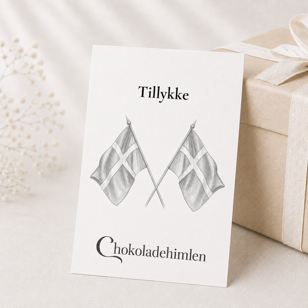 Chokoladehimlen kort - tillykke