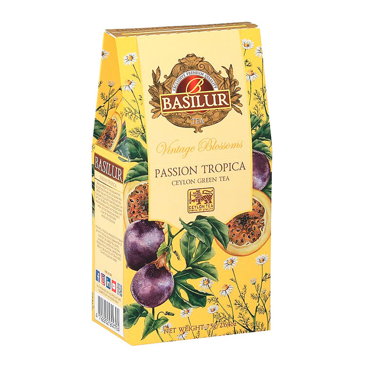 Vintage Blossoms Passion Tropica te fra Basilur