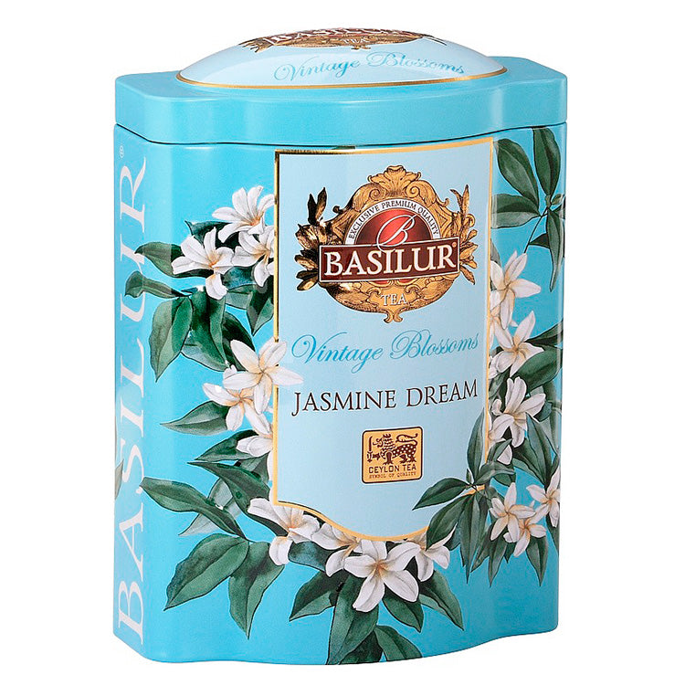 Vintage Blossoms Jasmine tedåse fra Basilur