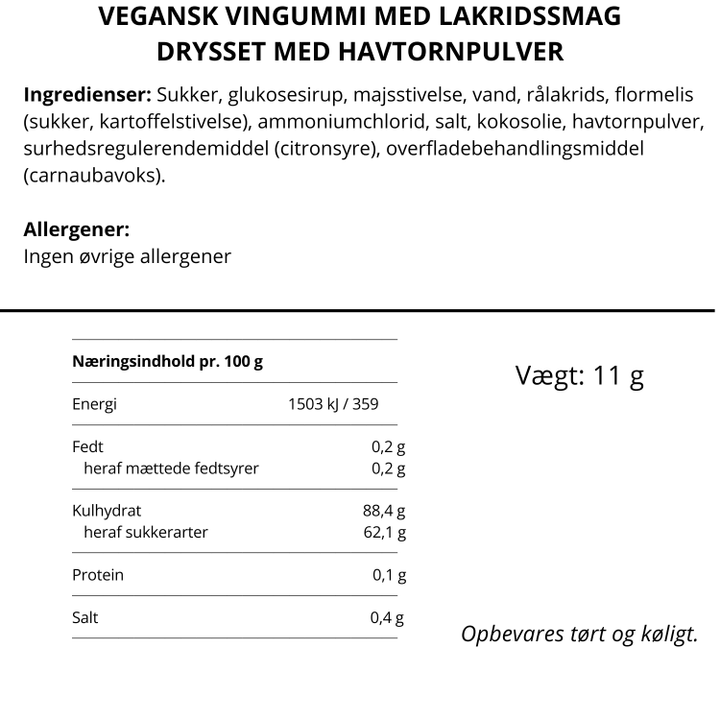 Wally &amp; Whiz lakrids med lakrids