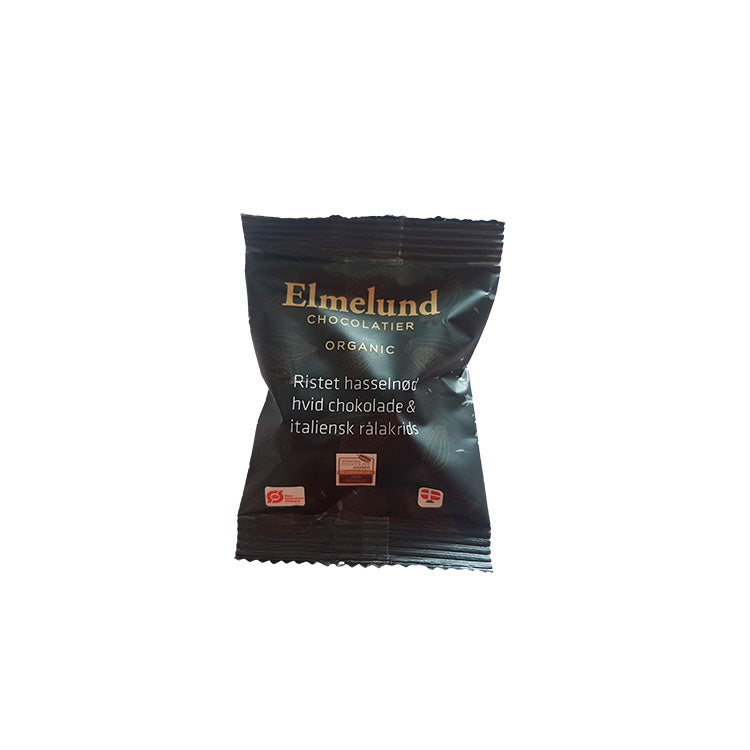 Elmelund Chocolatier lakrids med hvid chokolade