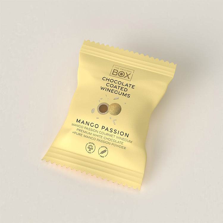 Box The Original vingummi med hvid chokolade
