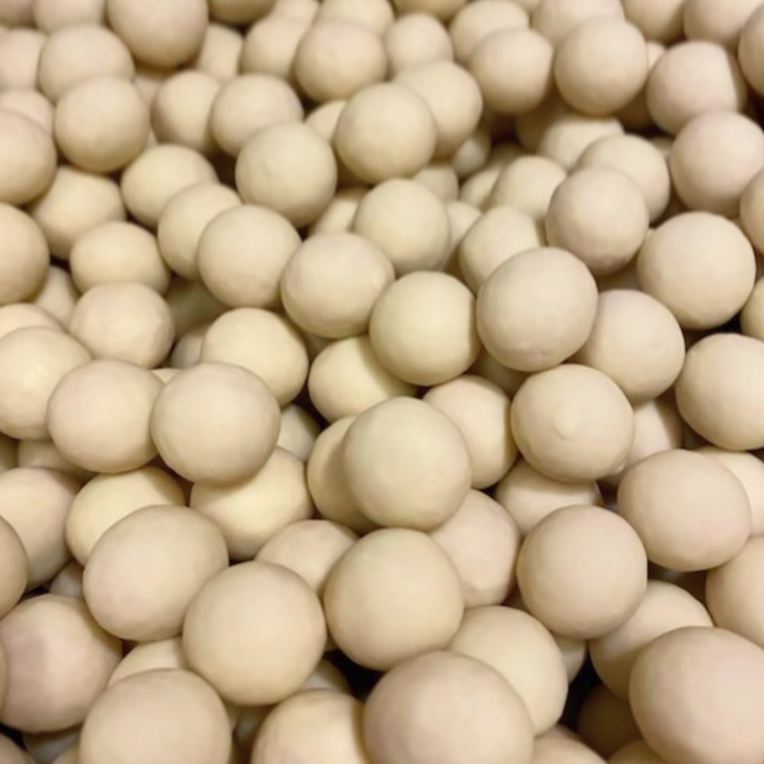 Elmelund Chocolatier karameller med hvid chokolade