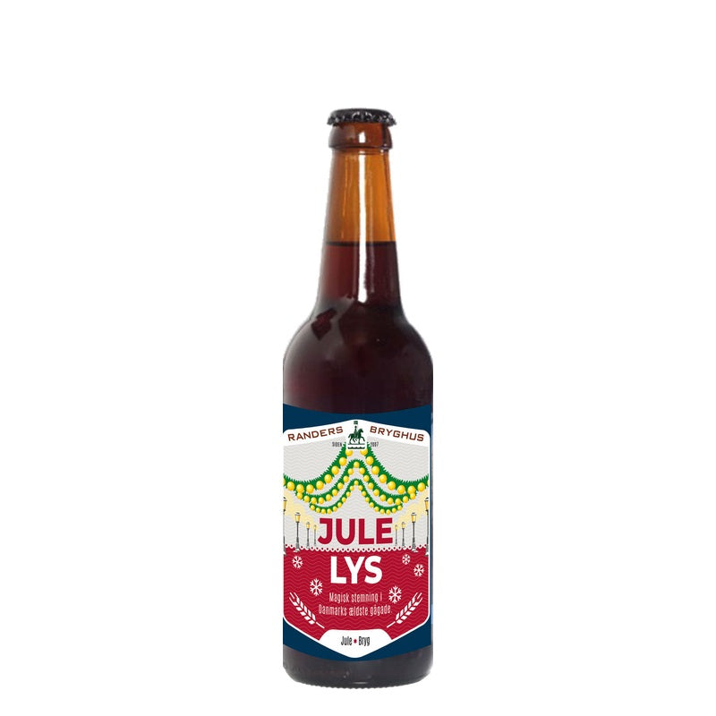 Julelys julebock fra Randers Bryghus 33 cl