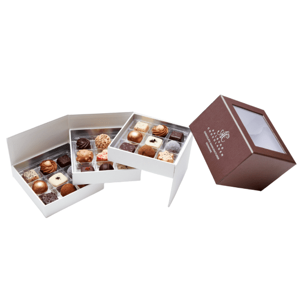 Aalborg Chokoladen Klassisk 27 stk. håndlavet fyldt chokolade 270 g