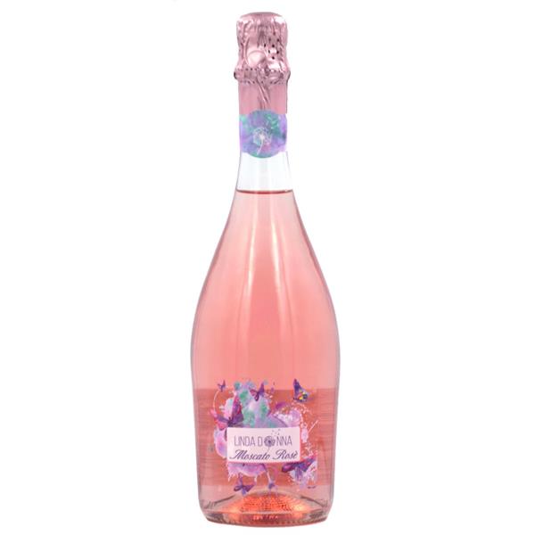Spumante Linda Donna - Skøn Moscato Rosé 7% - 75 cl fra Chokoladehimlen