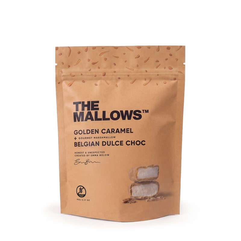 The Mallows skumfiduser med dulce chokolade og karamel - pose 90 g
