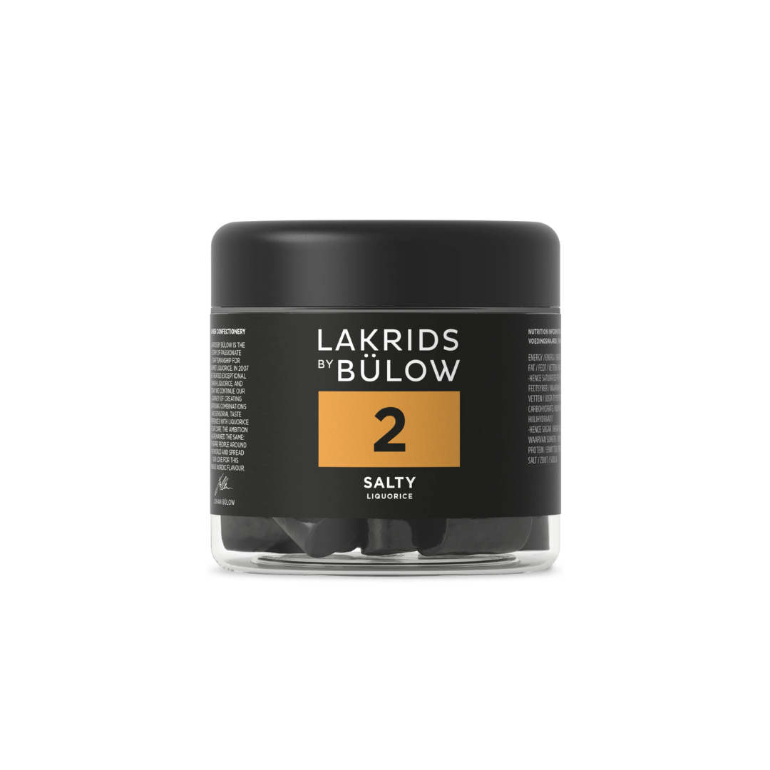 No. 2 Salty Small Lakrids by Bülow 115 g fra Lakrids by Bülow