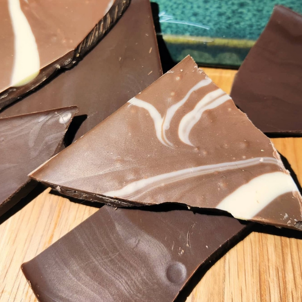 Elmelund Chocolatier chokolade med mælkechokolade