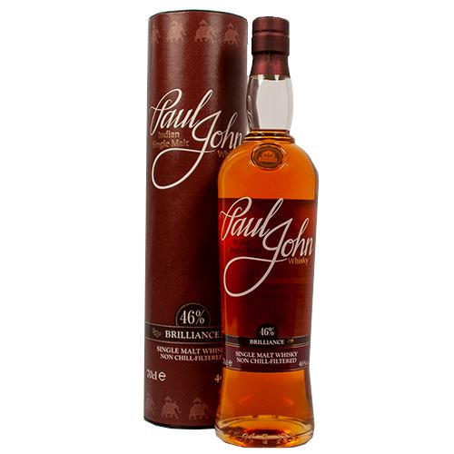 Paul John Brilliance single malt whisky 70 cl fra Chokoladehimlen