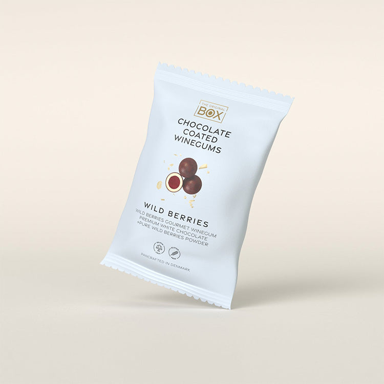 Box The Original vingummi med hvid chokolade