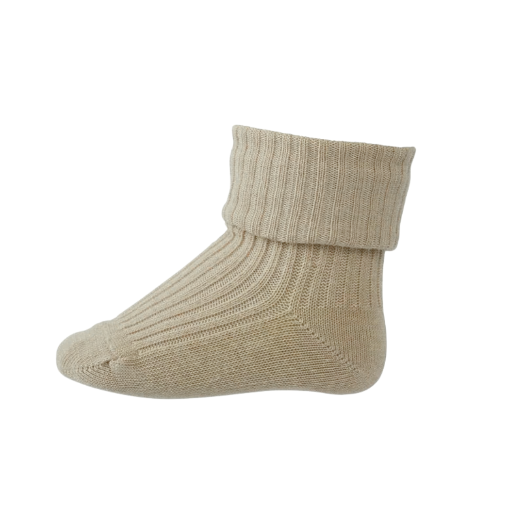 Babystrømper i beige fra MP Denmark