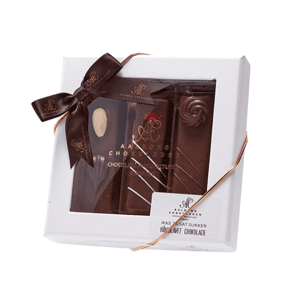 3 Marcipan Stænger Uden tilsat sukker fra Aalborg Chokoladen 120 g