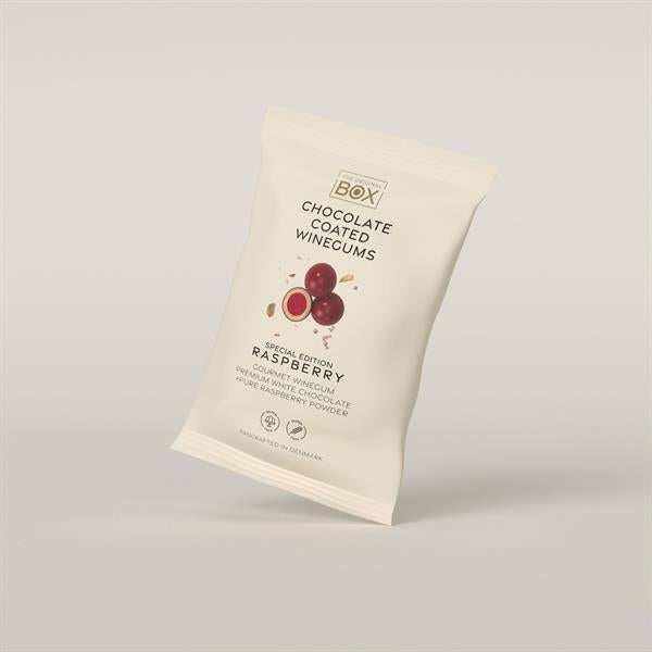 Box The Original XL Snack Pack Raspberry 135 g fra Chokoladehimlen