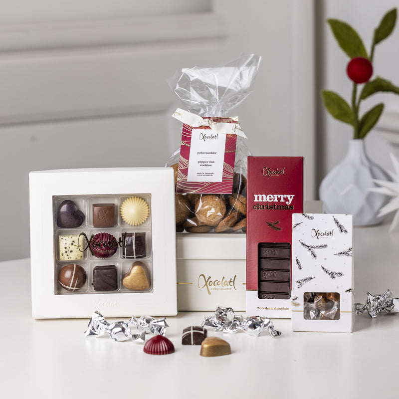 Christmas Box Red – Xocolatls chokoladeudvalg