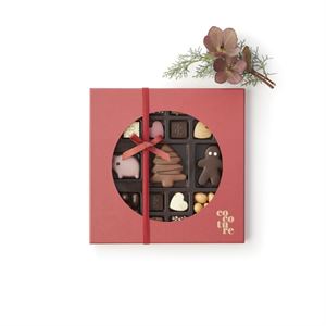 Cocoture Julemarcipanfigurer, fyldte chokolader og dragé 340 g BESTILLINGSVARE