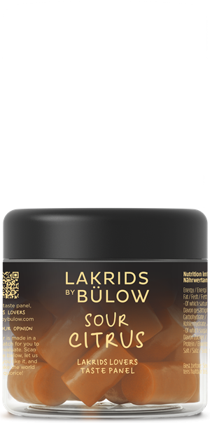 Sour Citrus Lakrids by Bülow 150 g