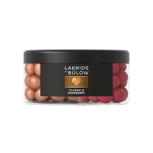 Mixed Classic & Crispy Rasberry Large fra Lakrids by Bülow 550 g  