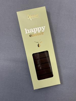 Happy Easter Snackbar - Grøn Chokoladeplade fra Xocolatl 50 g 